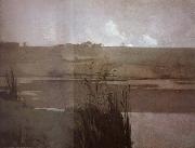 John Henry Twachtman Arques la Bataille oil painting on canvas